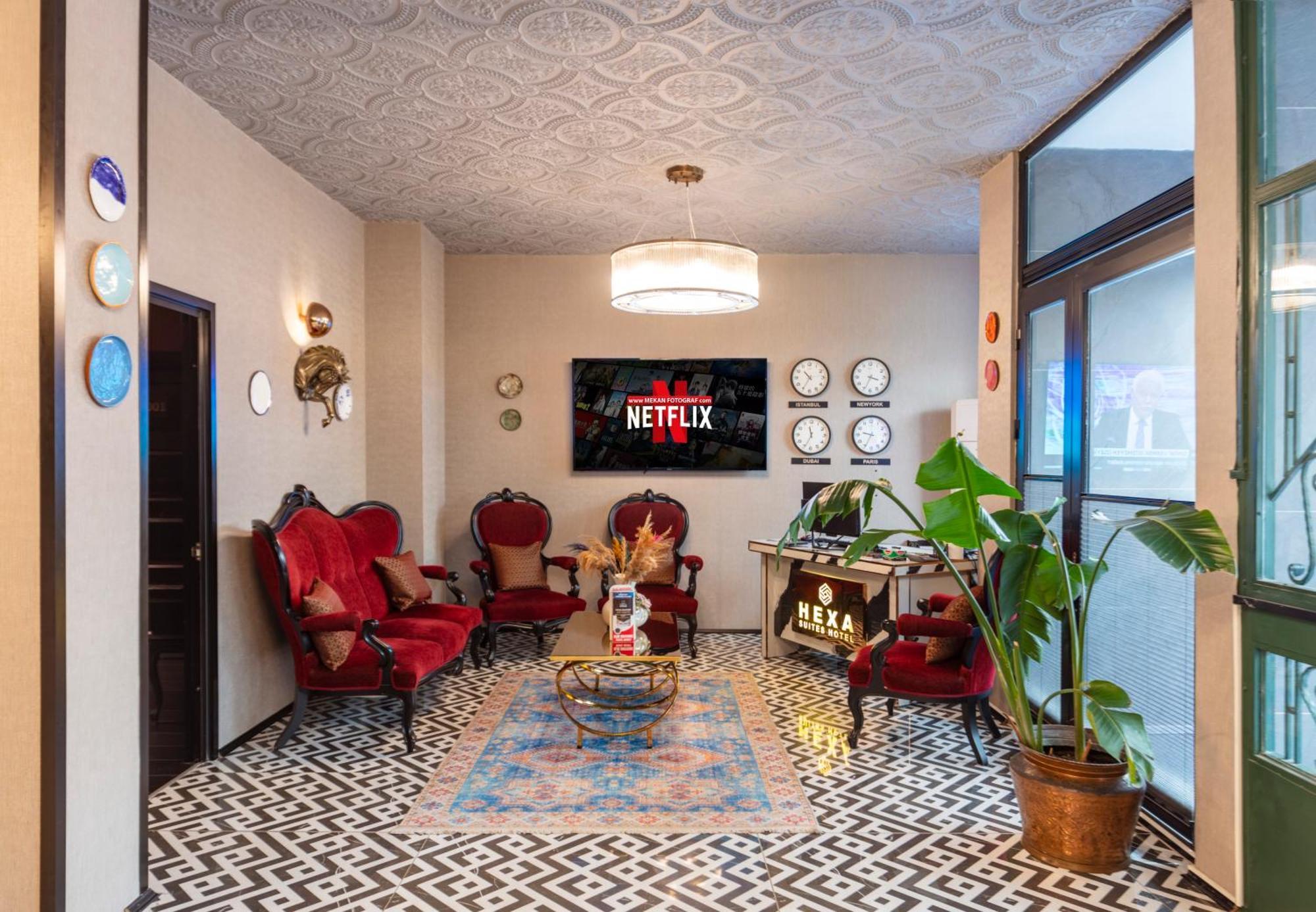 Hexa Suites Hotel Istanbul Bagian luar foto