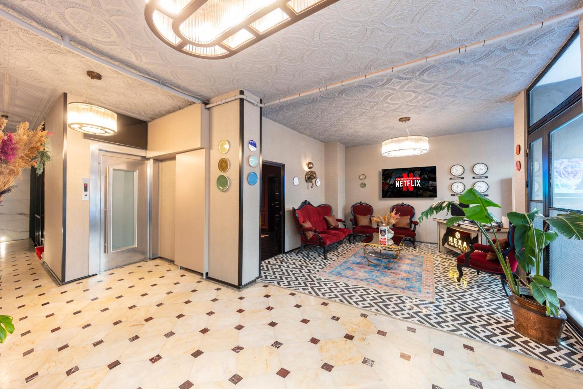 Hexa Suites Hotel Istanbul Bagian luar foto