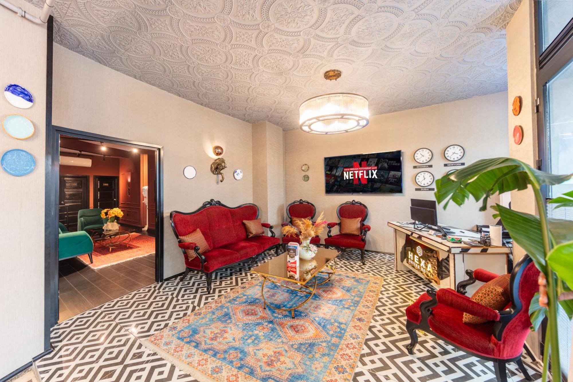 Hexa Suites Hotel Istanbul Bagian luar foto